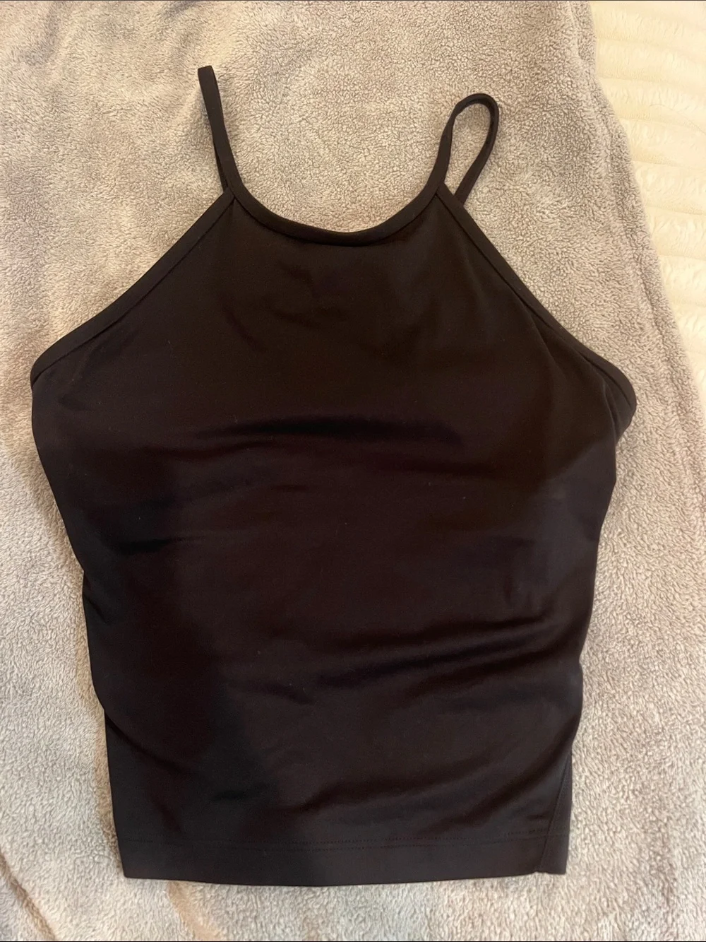 lululemon athletica Black High-Neck Camisole Tank